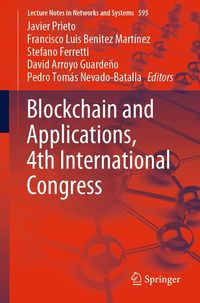 Produktbild: Blockchain and Applications, 4th International Congress