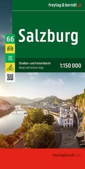 Produktbild: freytag & berndt Stra&szlig;enkarte Salzburg 1:150.000