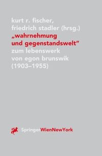Produktbild: Wahrnehmung und Gegenstandswelt