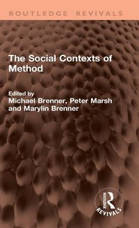 Produktbild: The Social Contexts of Method