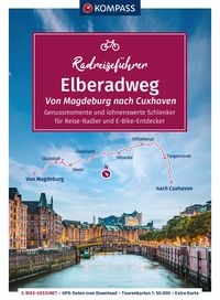 Produktbild: KOMPASS Radreisef&uuml;hrer Elberadweg, Von Magdeburg nach Cuxhaven
