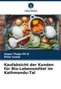 Produktbild: Kaufabsicht der Kunden f&uuml;r Bio-Lebensmittel im Kathmandu-Tal
