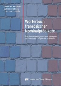Produktbild: W&ouml;rterbuch franz&ouml;sischer Nominalpr&auml;dikate