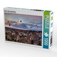 Produktbild: CALVENDO Puzzle Ballons &uuml;ber Kappadokien | 1000 Teile Lege-Gr&ouml;&szlig;e 64x48cm Foto-Puzzle f&uuml;r gl&uuml;ckliche Stunden