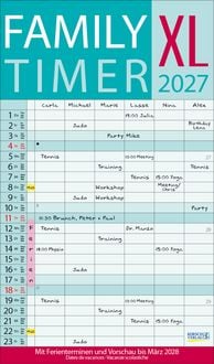 Produktbild: XL Family Timer 2027