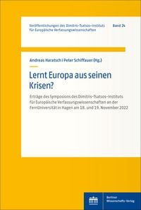 Produktbild: Lernt Europa aus seinen Krisen?