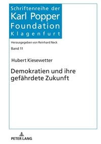 Produktbild: Demokratien und ihre gef&auml;hrdete Zukunft
