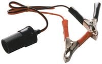 Produktbild: HP Autozubeh&ouml;r Steckdose mit Batterie-Polklemmen Belastbarkeit Strom max.=8A 12/24V