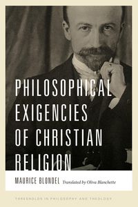 Produktbild: Philosophical Exigencies of Christian Religion