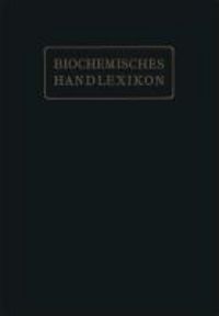 Produktbild: Biochemisches Handlexikon