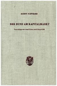 Produktbild: Der Bund am Kapitalmarkt.