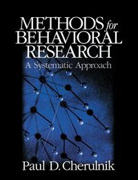 Produktbild: Methods for Behavioral Research