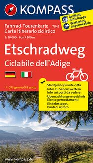 Bild vom Artikel KOMPASS Fahrrad-Tourenkarte Etschradweg - Ciclabile dell'Adige 1:50.000 vom Autor 