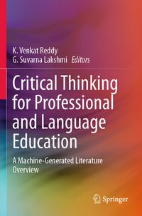 Produktbild: Critical Thinking for Professional and Language Education