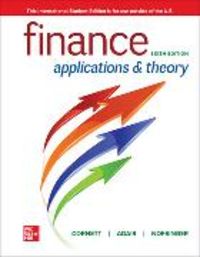 Produktbild: Nofsinger, J: Finance: Applications and Theory ISE