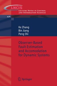 Produktbild: Observer-Based Fault Estimation and Accomodation for Dynamic Systems