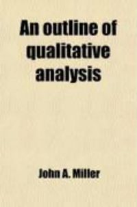 Produktbild: An Outline of Qualitative Analysis