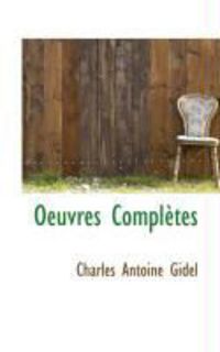 Produktbild: Oeuvres Compl Tes