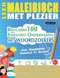 Produktbild: LEER MALEISISCH MET PLEZIER - VOOR VOLWASSENEN