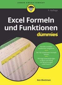 Produktbild: Excel Formeln und Funktionen f&uuml;r Dummies