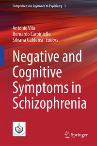 Produktbild: Negative and Cognitive Symptoms in Schizophrenia