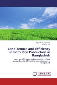 Produktbild: Land Tenure and Efficiency in Boro Rice Production in Bangladesh