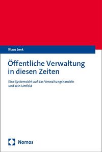 Produktbild: &Ouml;ffentliche Verwaltung in diesen Zeiten