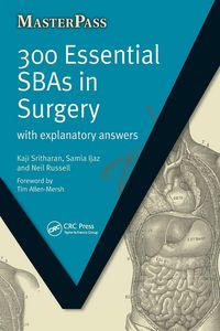 Produktbild: 300 Essential SBAs in Surgery