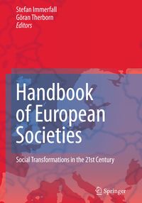 Produktbild: Handbook of European Societies