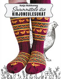 Produktbild: Suunnittele itse kirjoneulesukat