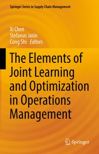 Produktbild: The Elements of Joint Learning and Optimization in Operations Management