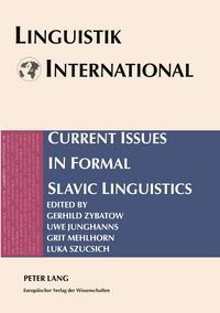 Produktbild: Current Issues in Formal Slavic Linguistics
