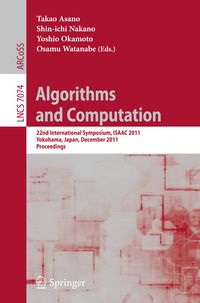 Produktbild: Algorithms and Computation