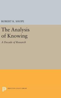 Produktbild: The Analysis of Knowing
