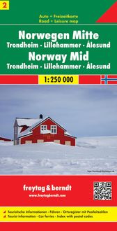 Bild vom Artikel Norwegen Mitte - Trondheim - Lillehammer - Alesund, Autokart vom Autor 