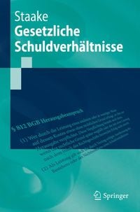 Bild vom Artikel Gesetzliche Schuldverhältnisse vom Autor Marco Staake