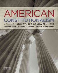 Produktbild: American Constitutionalism, Volume I: Structures of Government