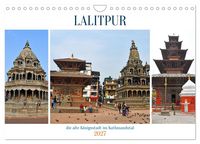 Produktbild: LALITPUR, die alte K&ouml;nigsstadt (Wandkalender 2027 DIN A4 quer), CALVENDO Monatskalender