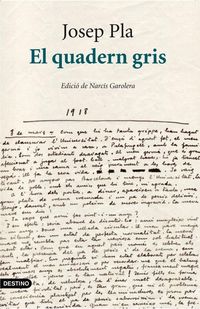 Produktbild: El quadern gris : edici&oacute; cr&iacute;tica