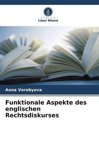 Produktbild: Funktionale Aspekte des englischen Rechtsdiskurses