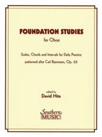 Produktbild: Foundation Studies for Oboe Woodwind Method Book for Students and Teachers Oboe Technique and Practice Studies for Intermediate Players Sheet Music Book for Lessons