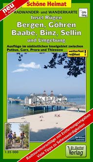Bild vom Artikel Insel Rügen: Bergen, Göhren, Baabe, Binz, Sellin und Umgebung Radwander- und Wanderkarte 1 : 35 000 vom Autor Verlag Barthel