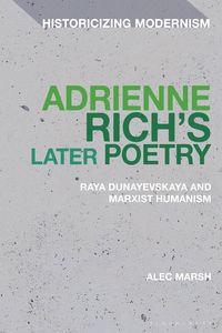 Produktbild: Adrienne Rich's Later Poetry