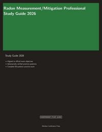 Produktbild: Radon Measurement/Mitigation Professional Study Guide 2026
