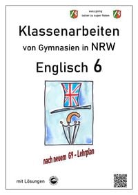 Produktbild: Englisch 6 (English G Access 2), Klassenarbeiten von Gymnasien in NRW mit L&ouml;sungen nach G9