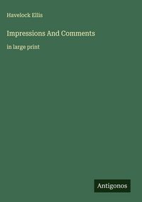 Produktbild: Impressions And Comments