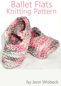 Produktbild: Ballet Flats Baby Knitting Pattern