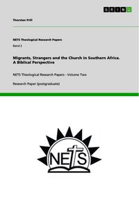 Produktbild: Migrants, Strangers and the Church in Southern Africa. A Biblical Perspective