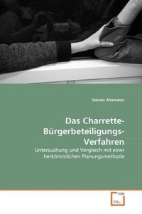 Produktbild: Altemeier, D: Charrette-B&uuml;rgerbeteiligungs-Verfahren