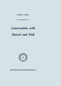 Produktbild: Conversations with Husserl and Fink